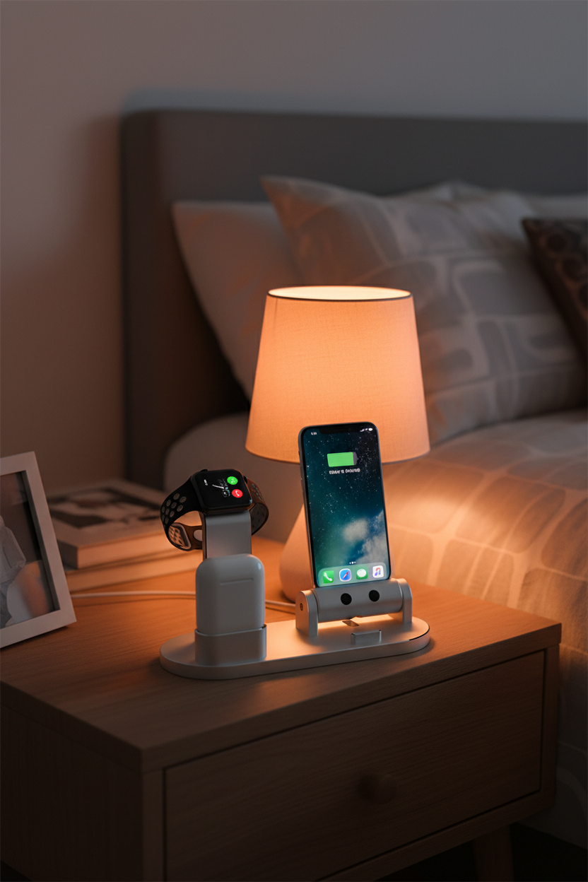 3-in-1 Charging Stand for Convenience