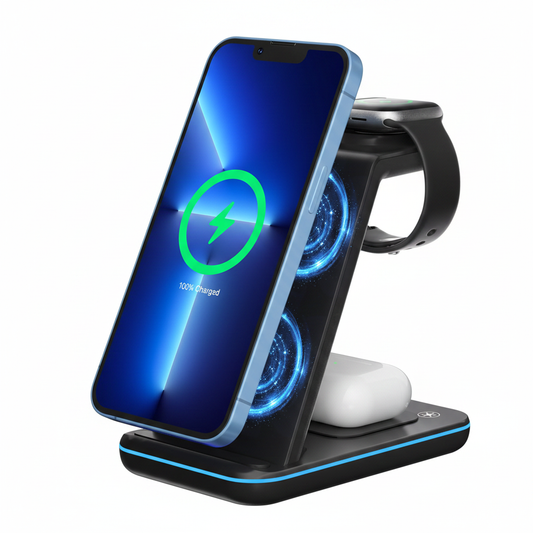 3-in-1 Wireless Charger – Detail Shot