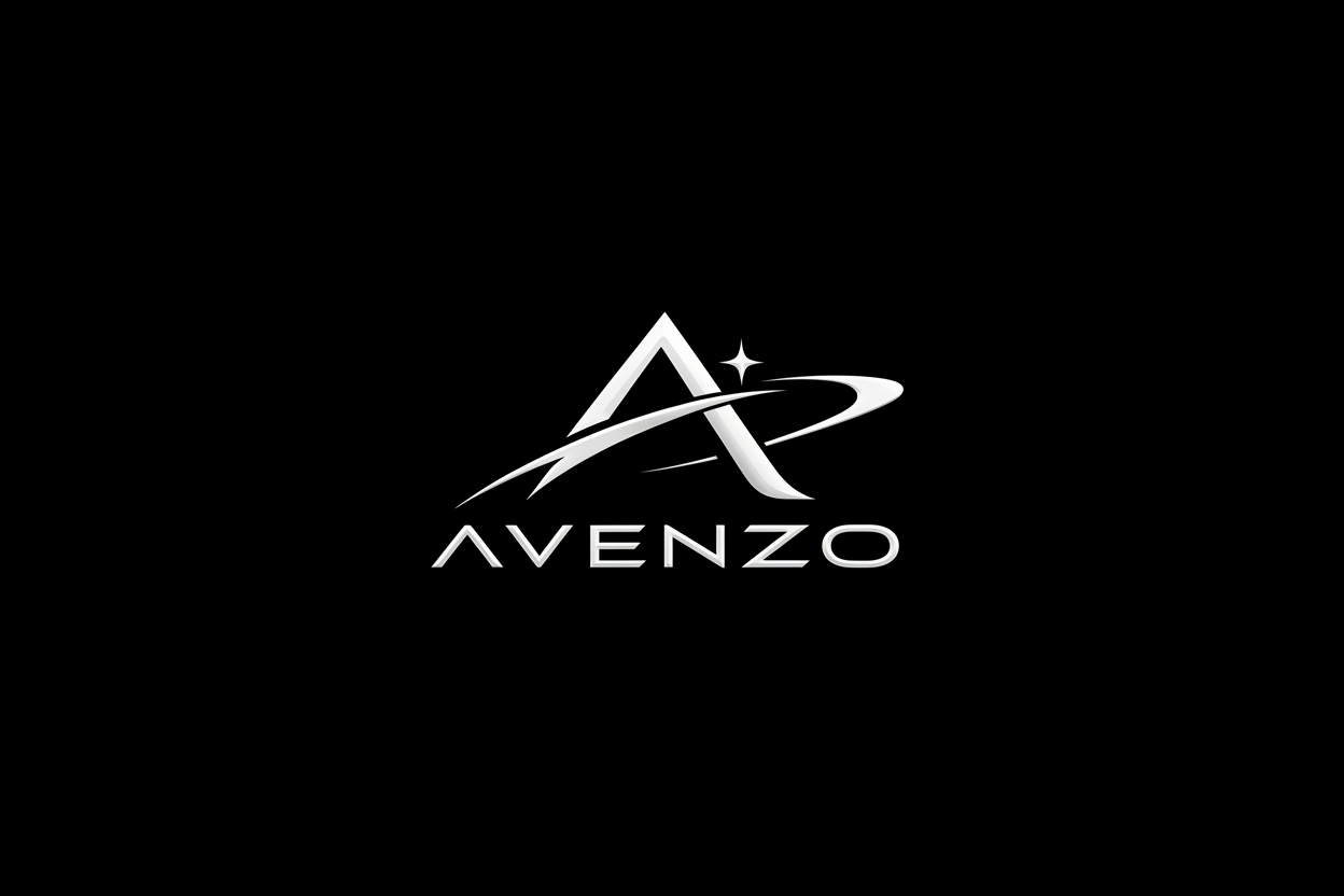 Avenzo logo med padding