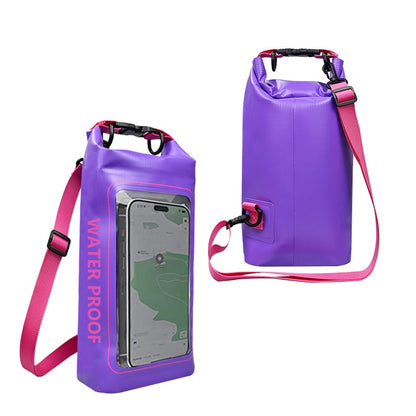 Outdoor Dry Bag with Phone Pouch