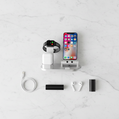 3-in-1 Charging Stand for Convenience
