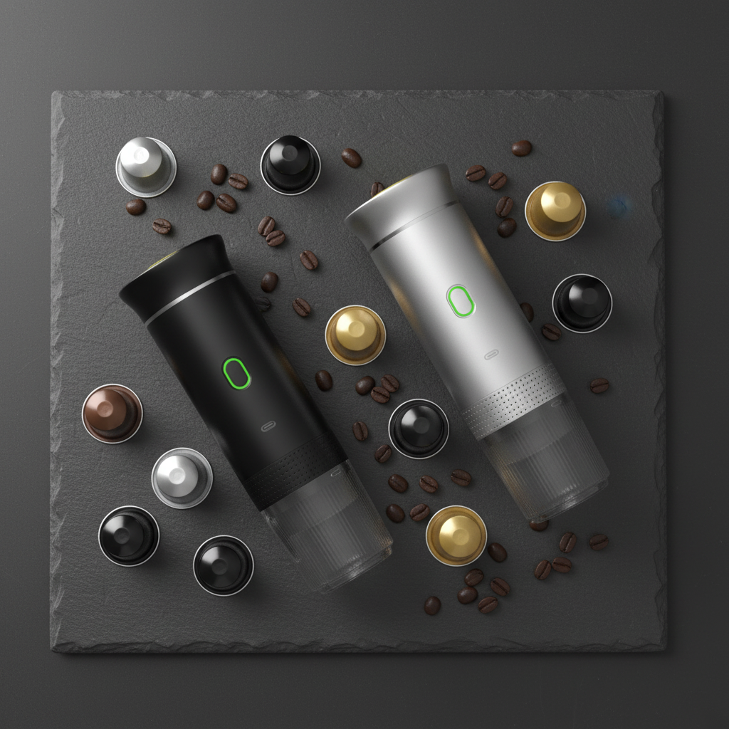 Portable Wireless Electric Coffee Capsule Machine