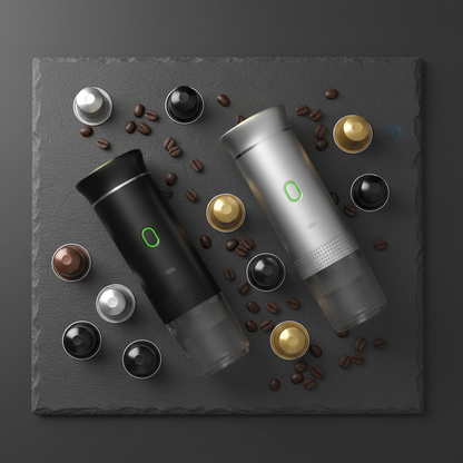 Portable Wireless Electric Coffee Capsule Machine