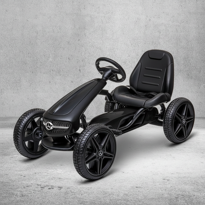 Go-kart sort - samme stil