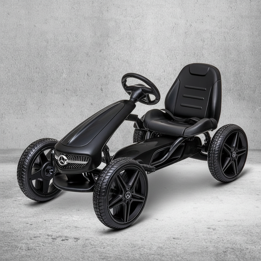 Go-kart sort - samme stil