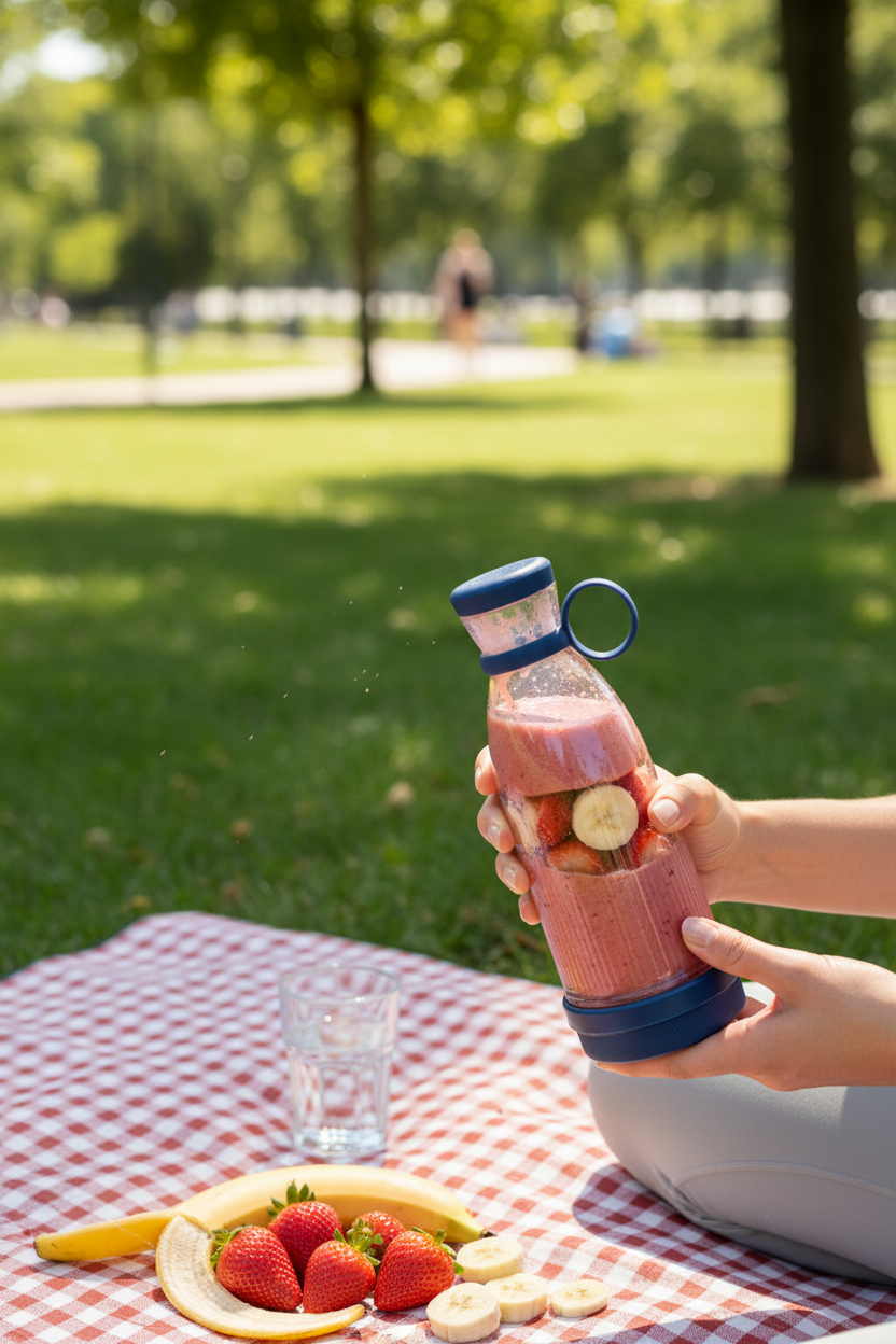 Portable Blender – Make Fresh Smoothies Anywhere