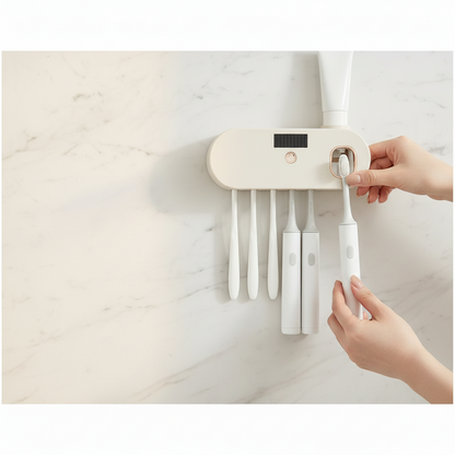 UV Smart Toothbrush Holder